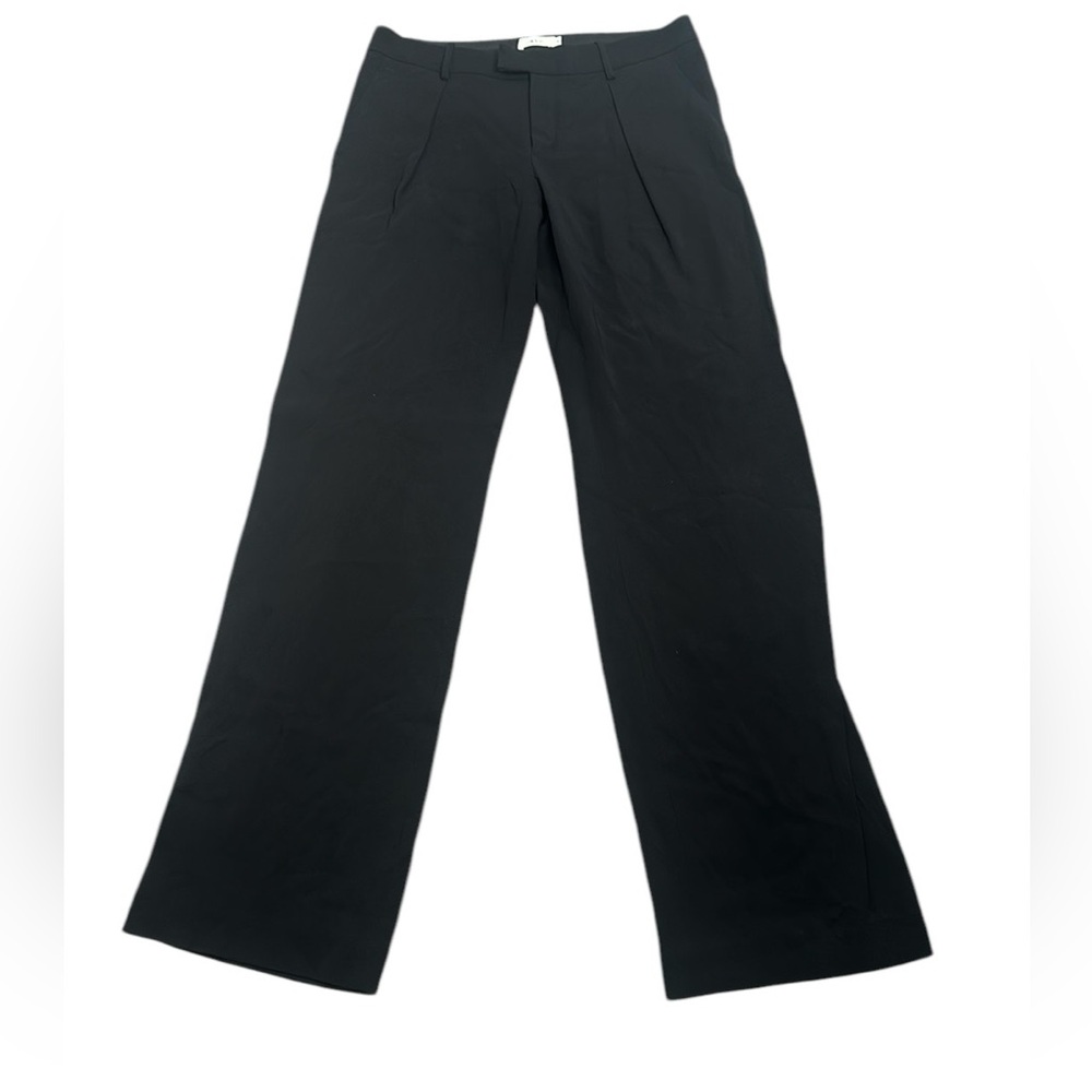 ALC black pant side blue size 4 office career classic